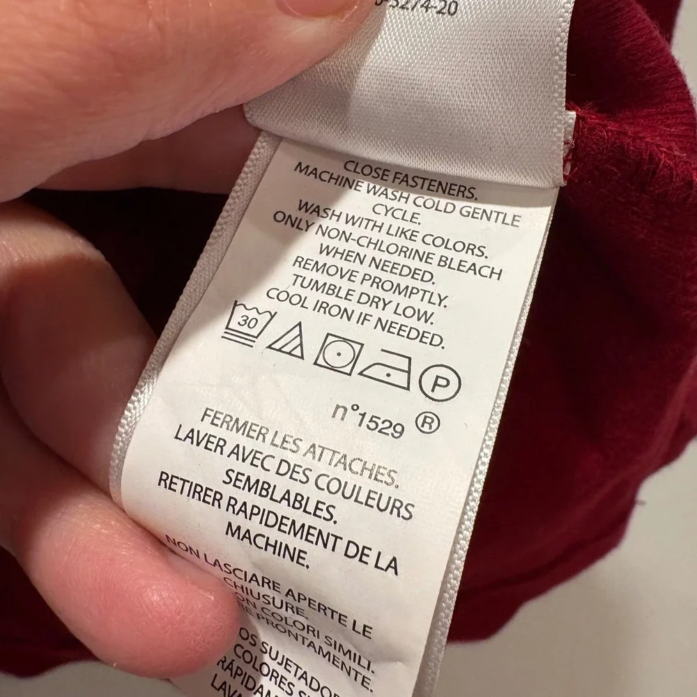 Polo Ralph Lauren Men Estate Rib Quarter 1/4 Zip Pullover Sweater Burgundy Red L